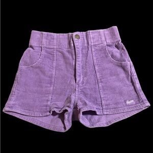 Hammies Purple Corduroy Shorts